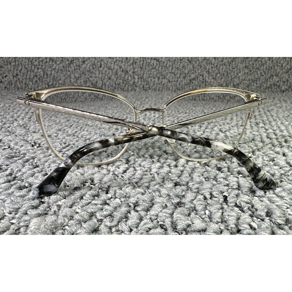 Guess Eyeglasses Frames GU2705 005 Black Silver Cat Eye Full‎ Rim 53-16-140 - Picture 2 of 11